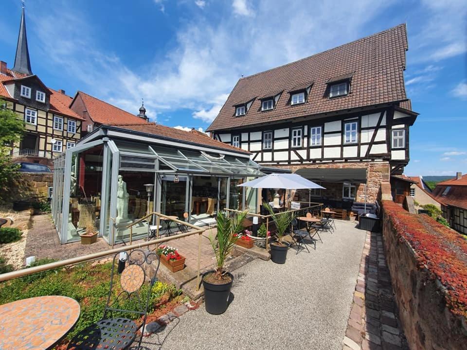Hotel & Cafe Schachtenburg シュリッツ エクステリア 写真